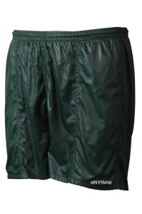 U373 Order online customized hiking shorts. Supply wicking long-distance running pure color with invisible zipper back pocket. Sports pants specialty store 100% polyester